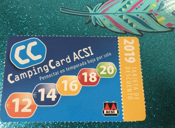 Camping Card ACSI 2019